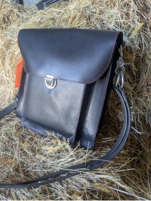 Large Soft Leather Crossbody Bag